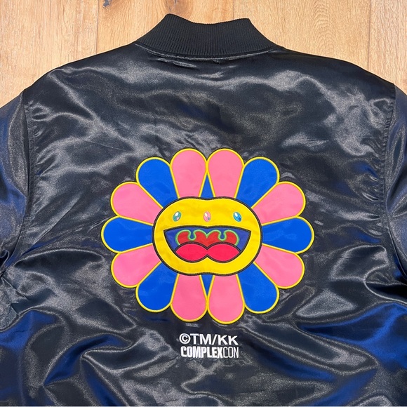 Mitchell Ness x LA Lakers x Takashi Murakami x ComplexCon Bomber Jacket - Picture 4 of 8